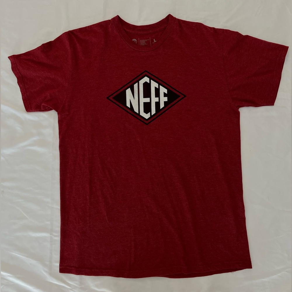 NEFF block letter diamond men’s graphic T-shirt | LARGE